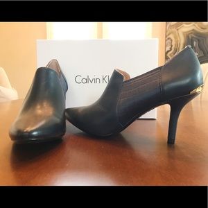 Deep Navy Calvin Klein Janel Booties